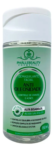 Demaquilante Anti Oleosidade Controle De Acnes E Cravos