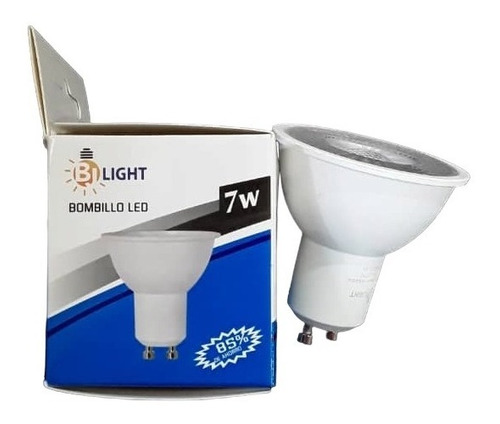 Bombillo Led 7w Ojo De Buey Luz Blanca Marca Bj Light