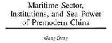 Libro Maritime Sector, Institutions, And Sea Power Of Pre...