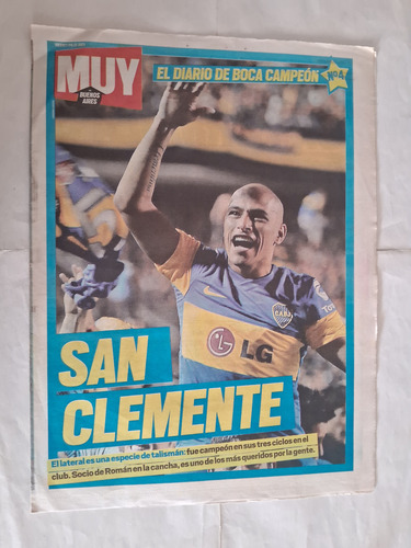 Muy. Boca Campeón Apertura 2011 Lote De 4 Diarios. (Usado)