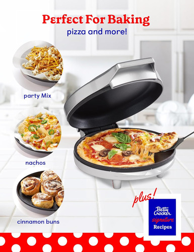 Pizza Maker Plus De Viaje De 8 Pulgadas Con Sartén Antiadher