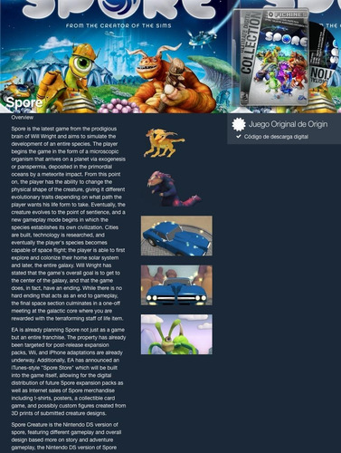 spore pc origin spore pc origin