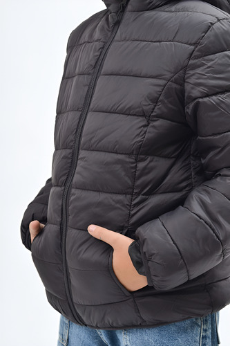 Campera Con Piel Inflada Atomik Niño Niña Del Talle 6 Al 16.