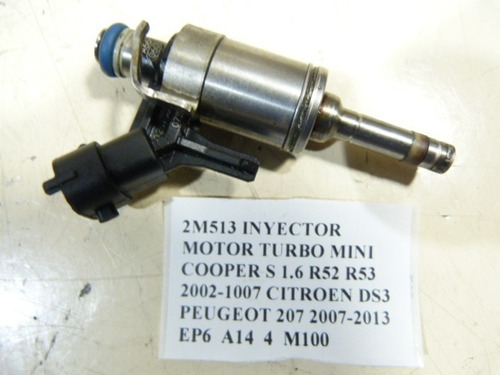 Inyector  Motor Turbo Mini Cooper S 1.6 R52 R53 2002-2007 