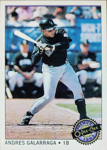 Andrés Galarraga,1.993 O-pee-chee Premier, Colorado Rockies 