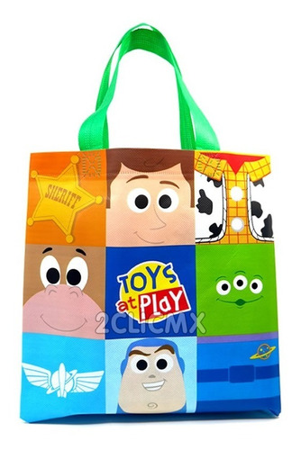 10 Bolsas Dulcero Recuerdo Fiesta Infantil Pixar Toy Story 4