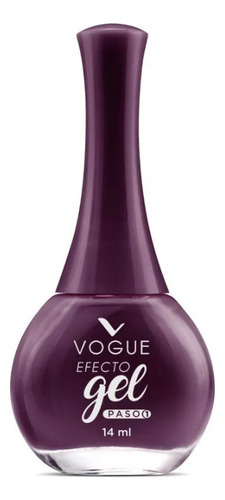 Esmalte de uñas color Vogue Efecto Gel de 14mL de 1 unidades color Felicidad