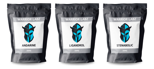 Warrior Labz Sarms| Andarine + Ligandrol + Stenabolic Cc