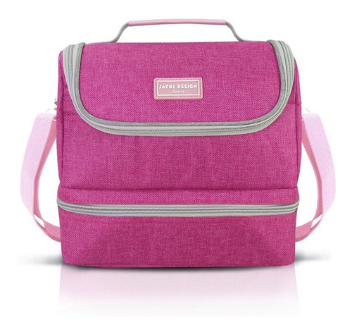 Imagem 3 de 7 de Lancheira Infantil Meninas 2 Compartimentos Jacki Design Nfe