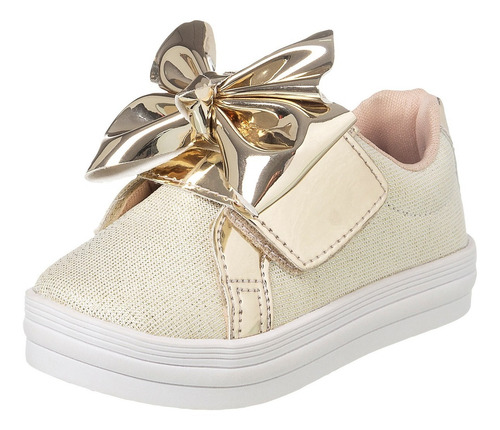 Imagem 1 de 6 de Tenis Infantil Feminino Moda Menina Sapatinho Bebê Escolar