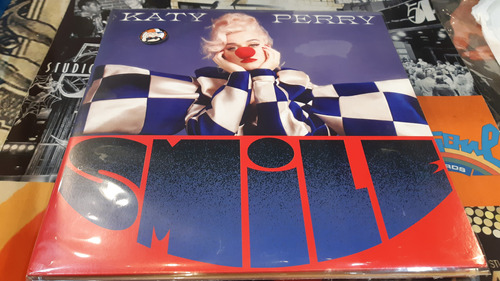 Katy Perry Smile Lp Vinilo Rojo Insert Europa 2020 Muy Bueno