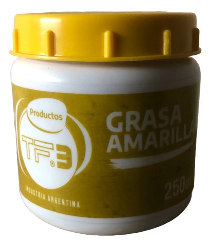Grasa Vaselinada Amarilla Uso Industrial Y Domestico X 250gr