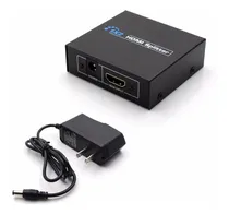 Comprar Splitter Hdmi 1x2 Divisor De Señal Amplificador Conecta 2 Tv