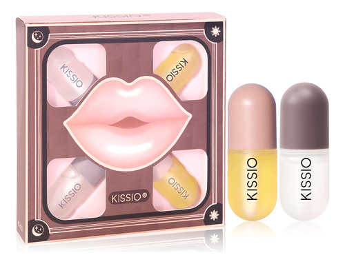 Kissio Juego De Relleno De Labios, Relleno De Labios Natural