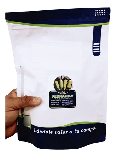 Semilla De Calabaza Hibrida Variedad Fernanda 2 Libras