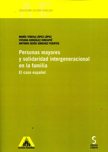 Personas Mayores Y Solidaridad Intergene... (libro Original)