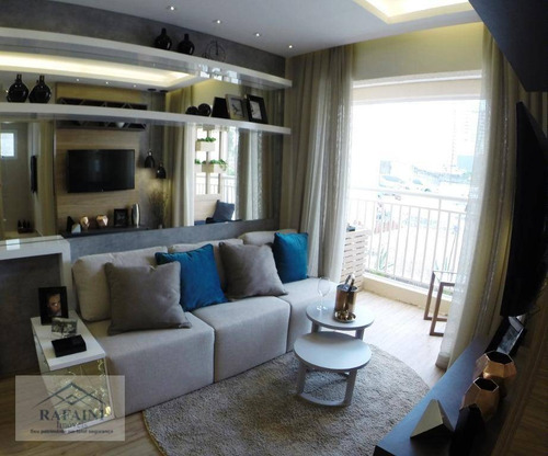 Apartamento Com 2 Dormitórios À Venda, 48 M² Por R$ 296.000,00 - Parque Das Nações - Santo André/sp - Ap0904