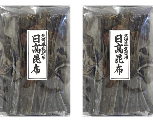 Algas Seco 3.52oz (100g) Set De 2 Algas Kombu Secas De Hokka