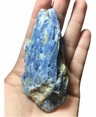 Kyanita Azul Piedra Natural (cianita) Con Cuarzo Colección
