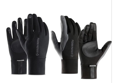 Imagen 4 de 7 de Guantes Moto Invierno Para Uso De Celular Adulto Ciclismo