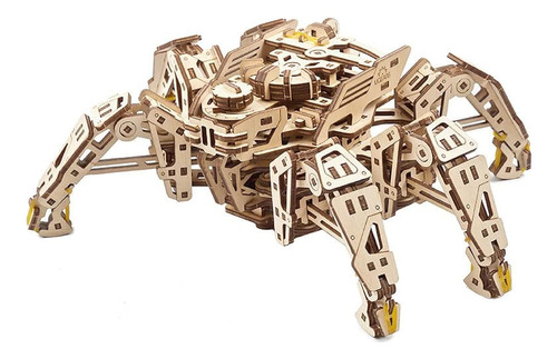 Ugears Hexapod Explorer 3d Puzzle - Mechanical Spider Robot 