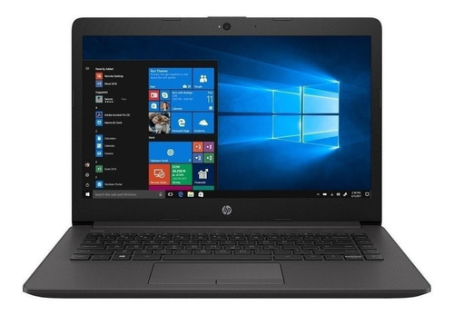 Imagen 1 de 6 de Laptop HP 240 G7 plateado ceniza oscuro 14", Intel Core i3 1005G1  4GB de RAM 500GB HDD, Intel UHD Graphics G1 (Ice Lake 32 EU) 1366x768px Windows 10 Home