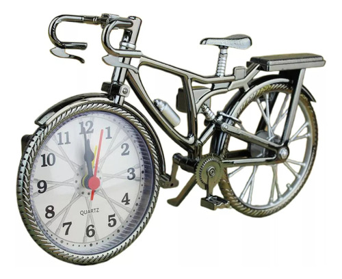 Reloj Vintage Con Forma De Bicicleta Creativa Con Números Ar