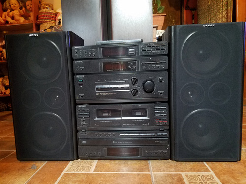 Minicomponente Sony Lbt A37 Negro 200 W