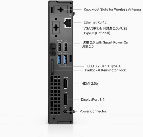 Computadora Dell Optiplex 3000 Mf Ci3-12100t 8gb 1tb Win 10