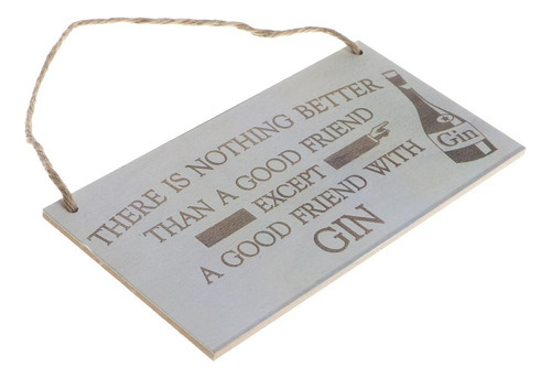 Placa Colgante De Madera Para Regalo Con Texto En Inglés «th