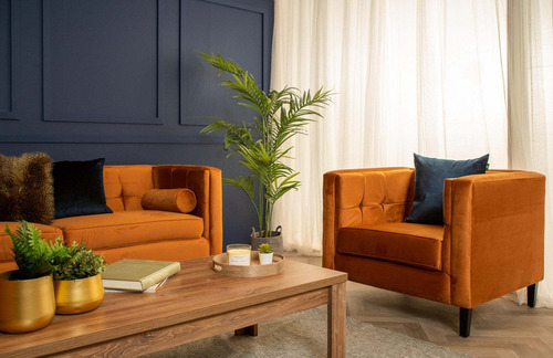 Sillon Individual Drake Canela Këssa Muebles