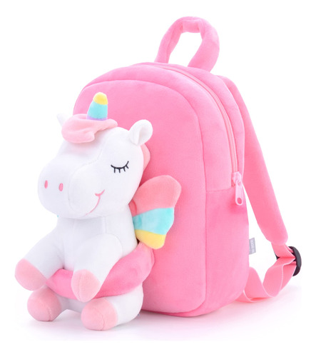 Gloveleya, Unicornio - Mochila De Unicornio De Peluche Para