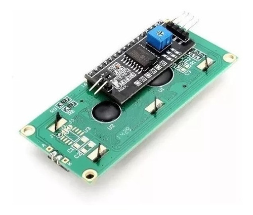 5 X Display Lcd 16x2 1602 Fundo Azul Com Modulo I2c Soldado