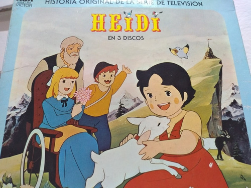 Discos De Heidi Con 3 Discos De Acetato