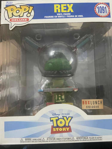 Funko Pop! Deluxe Toy Story Rex Boxlunch #1091