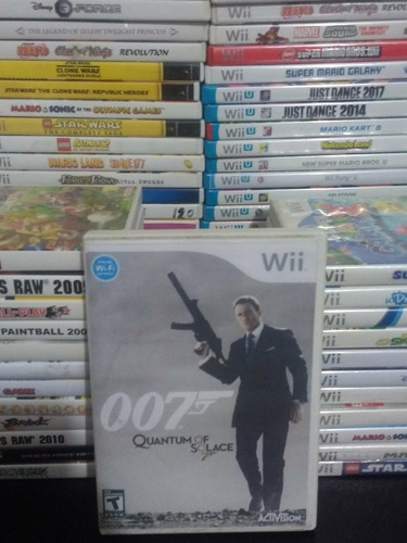 Juego Nintendo Wii Quantum Of Solace 007 James Bond Wiiu