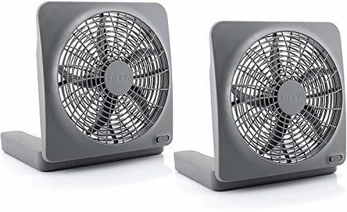 O2cool Treva 10 Inch Battery Powered Fan With Ac Adapter (2 