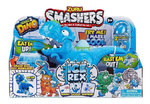 Smasher Dino Ice T-rex - Fun Divirta-se