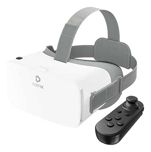 Destek V5 Vr Headset For Phone With Controller,