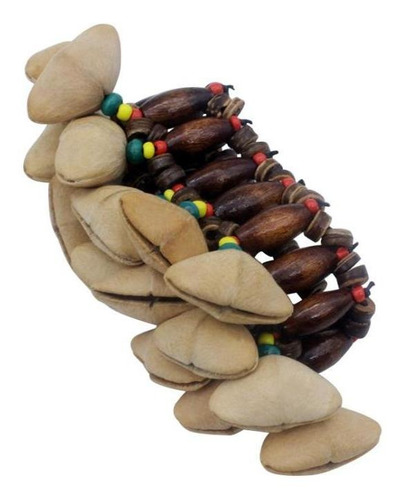 Pulsera De Estilo Tribal Africana Dora Nut Campanilla Jingle