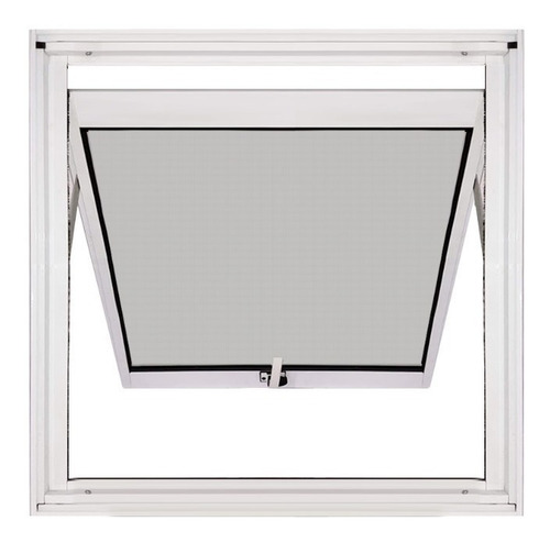 Janela Maxim Ar Alumínio Branco 0,60 X 0,60