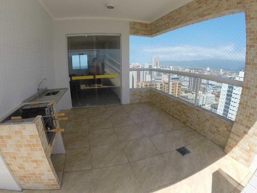 Imagem 7 de 23 de Cobertura Nova Vista Mar Com 3 Dormitórios À Venda, 157 M² Por R$ 800.000 No Parcelamento Direto- Mirim - Praia Grande/sp - Co0071