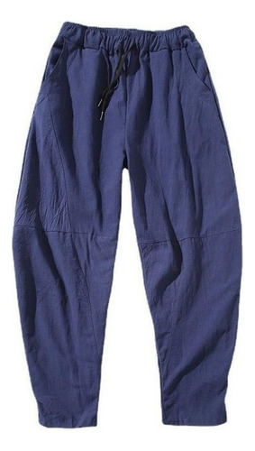 Pantalones Harem Casuales De Estilo Chino Para Hombres.