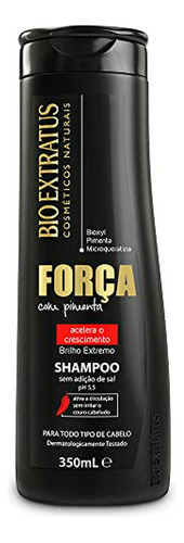 Shampoo Bio Extratus Pimenta - Fuerza Y Crecimiento 350ml