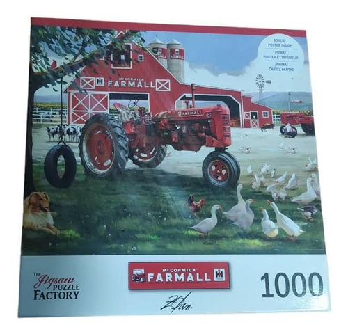 Rompecabezas 1000 Piezas De Gran Calidad Puzzle Educa Farm