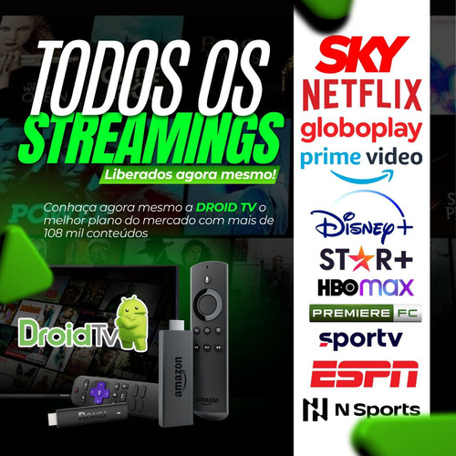 Droidtv Canais E Streaming 