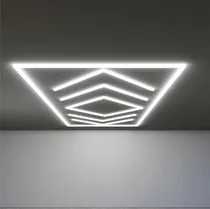 Comprar Panel De Luz Led De Techo O Pared Peluquería Barbería, Local