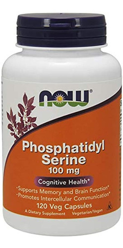 Now Foods Phosphatidyl Serine 100 Mg 120 Vcaps