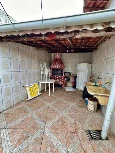Casa Lado Praia Em Mongaguá, 350 Do Mar