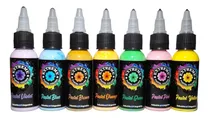 Comprar Set De Tintas Pastel Extreme X 7 Tonos Tattoo Tatuaje Tatuar